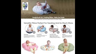 Kradyl Kroft 5-In-1 Baby Feeding Pillow With Detachable Cover Amazon.in