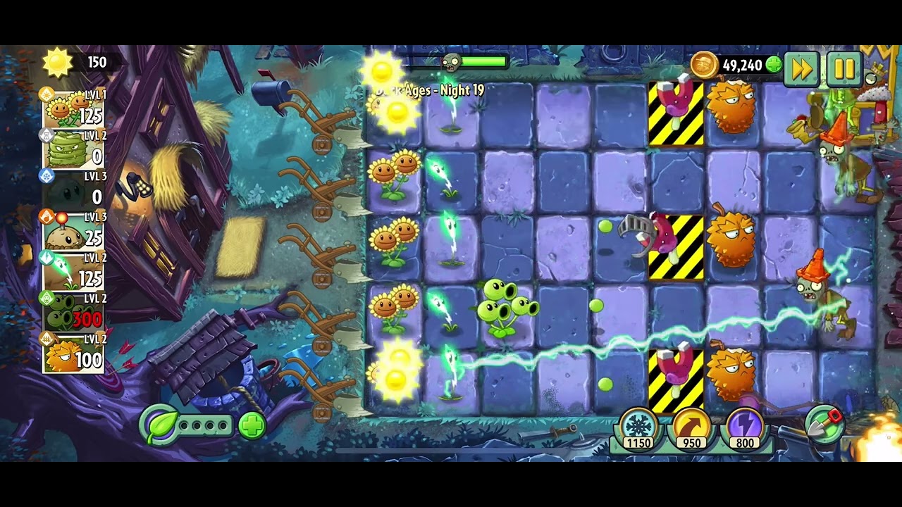 Plants vs Zombies 2 - Dark Ages - Night 19 - 2024 - YouTube