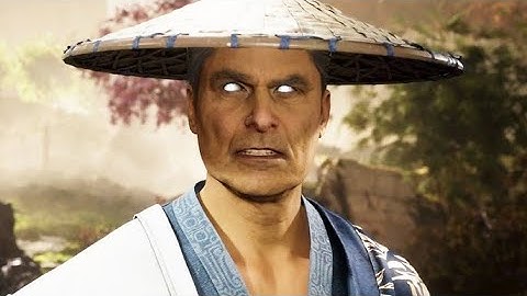 Mortal Kombat 1 (2023) Old Raiden Returns Scene MK1