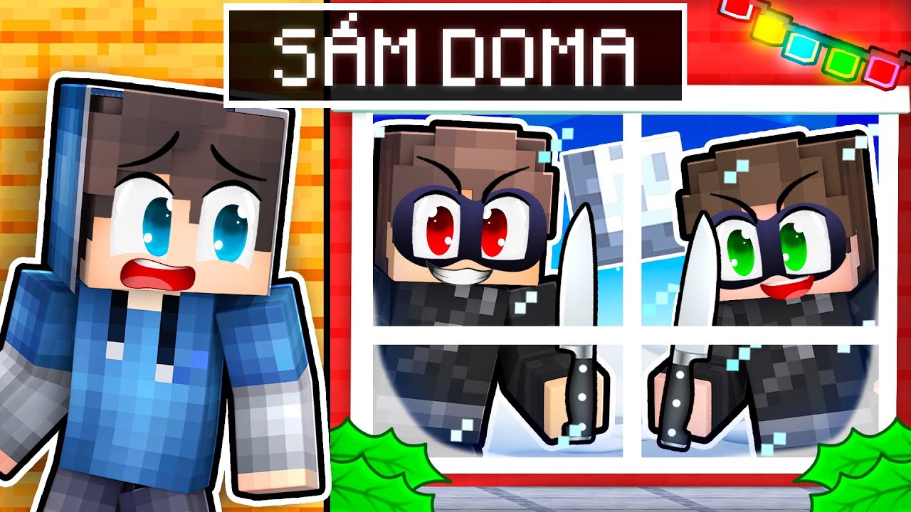 Helix je SÁM DOMA v Minecraftu!