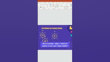 Align objects in PowerPoint! #shorts