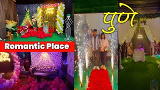 Best Romantic Place For celebration in pune | Romantic celebration Cafe