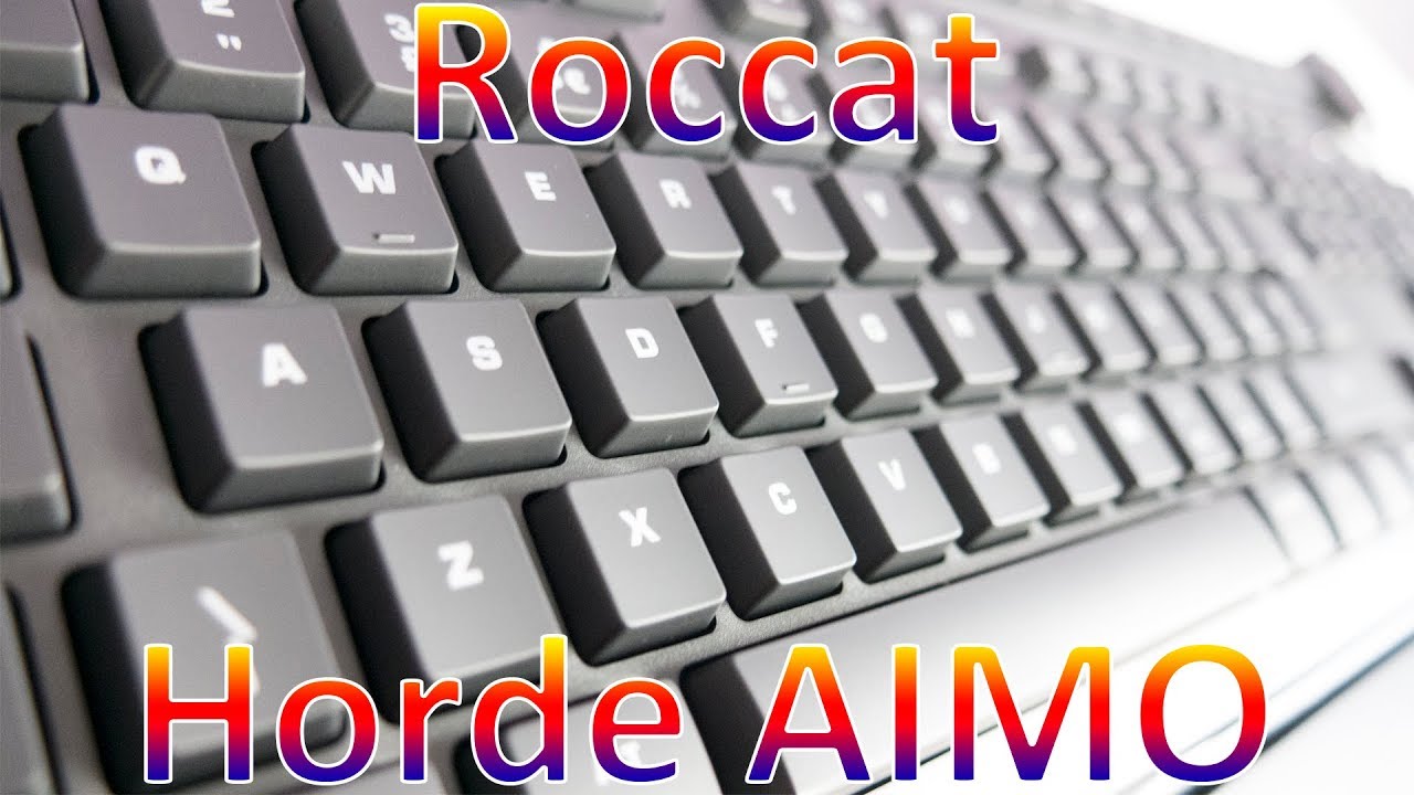 Roccat Horde AIMO Review