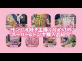 【SANRIO💖】サンリオ好きはスーパーの買い物に行く時サンリオのエコバッグを使うのか？ドンキの気になる商品とスーパーで見つけたお気に入りの購入品を紹介します𓈒𓏸🛒🐾