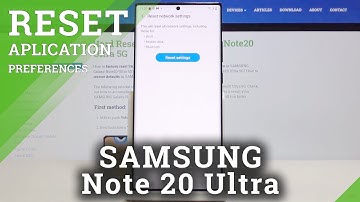 How to Reset Network Settings in SAMSUNG Galaxy Note 20 Ultra – Network Configuration