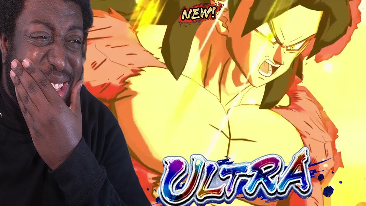Вот это сюрприз, лол!! Новый Супер Сайян 4 Гоку в режиме ULTRA Full Power будет представлен на Dr...