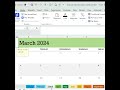 Create Your 2025 Calendar in Microsoft Excel: Step-by-Step Guide