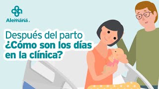 Después del parto, ¿cómo son los días en la clínica? | Clínica Alemana