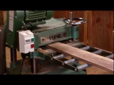 HARBOR FREIGHT table top thickness planer in use Doovi