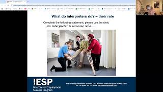 IESP Tutorial Module 1 Introduction to Interpreting