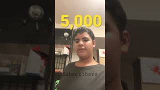 5000 Subscribers!