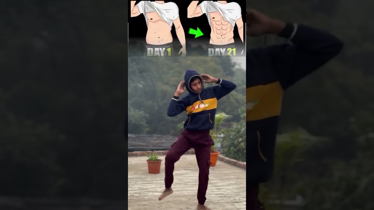 Home workout exercise six-pack exercise abs 