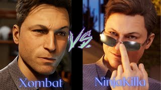 Xombat {Johnny Cage} vs NinjaKilla {Johnny Cage} Mortal Kombat 1