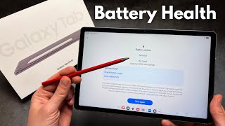 How to Check Battery Health & Cycle Count on Samsung Galaxy Tab S10 / S10 Ultra, FE ,Lite ,Plus 