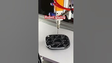 Robot gluing #borunte #robotics #gluing