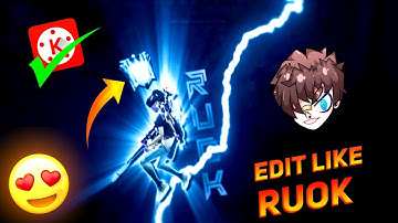 Ruok ff New Effect 🔥 / How to edit like ruok ff new montage / How to edit like axe ff 🤩