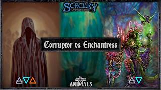 CORRUPTOR (💨/🔥/💧) vs ENCHANTRESS (💨/💧), Sorcery: Contested Realm Gameplay Net Worth