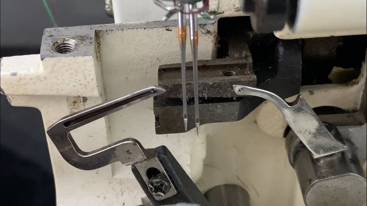 Como ajustar la overlock familiar singer