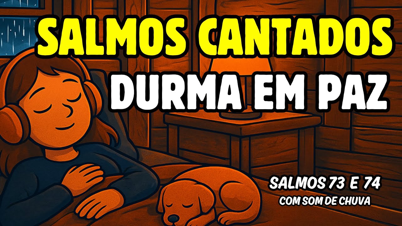 Durma nos Braços de Deus com os SALMOS 73 e 74 CANTADOS