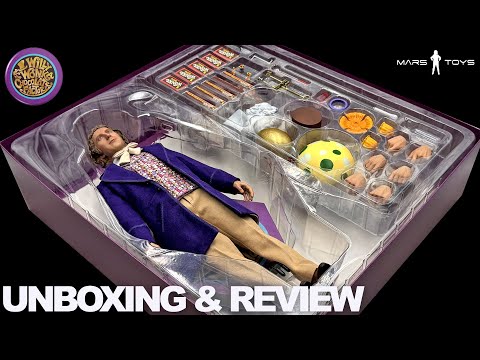 Mars Toys Chocolate Man Willy Wonka Unboxing & Review