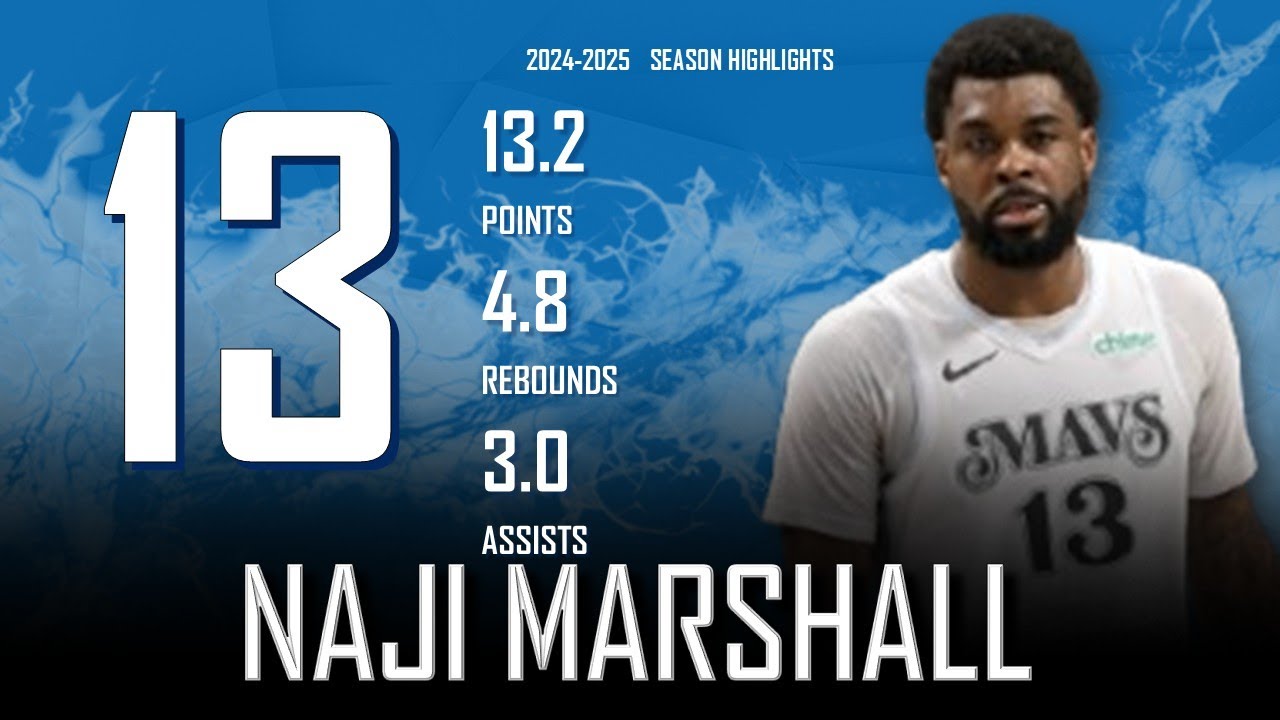 Naji Marshall || 2024-2025 Dallas Mavericks Highlights