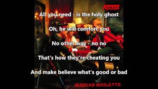 HEAVEN IS HELL - ACCEPT  (HQ + LYRICS)