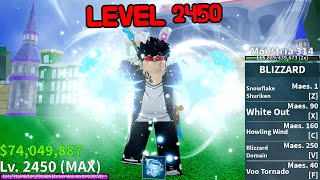 Roblox | CONTA BLOX FRUIT LVL MAX(2450) COM YORU