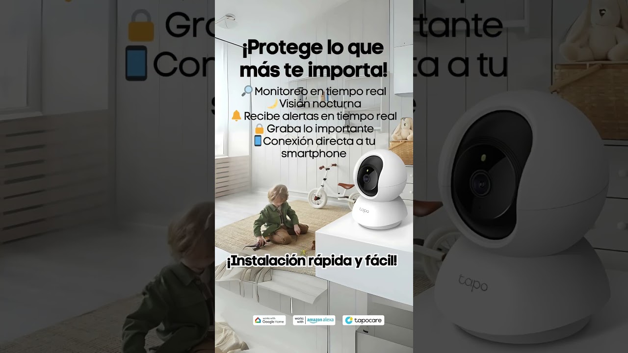 Vigila lo que amas con nuestras nuevas cámaras inteligentes de fácil y rápida instalación.