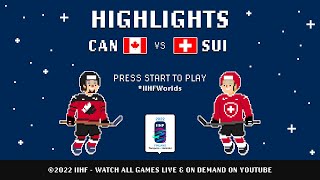 Highlights | Canada vs. Switzerland | 2022 #IIHFWorlds