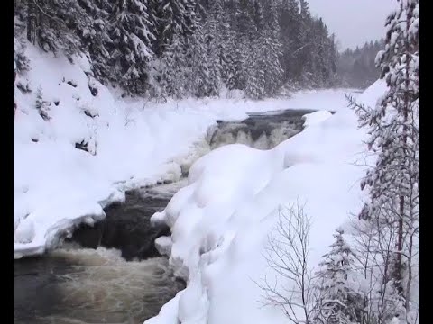 Карелия. Водопад Кивач.