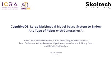 CognitiveOS: Large Multimodal Model based System to Endow Any Type of Robot with Generative AI