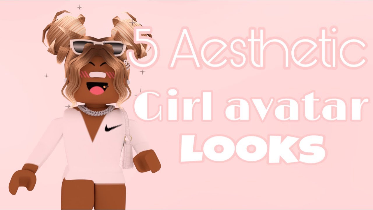 5 Cheap Aesthetic Roblox girls avatars - YouTube