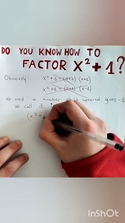HOW TO FACTOR X 2 1 YouTube how-to-factor-x-2-1-youtube