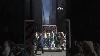 Massive fire hits Midtown Manhattan high-rise near Grand Central before St Patrick’s Parade