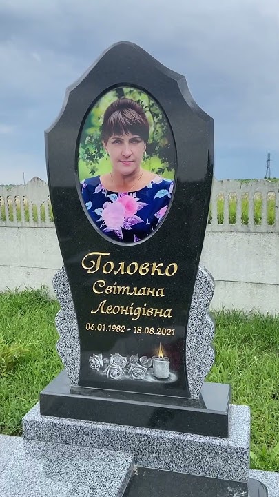 Фигурный памятник из серого и черного гранита | Фігурний памятник з ...
