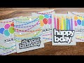 Making the Cut: Birthday Card Showcase