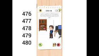 Brain Test 4 Level 476-480 Walkthrough