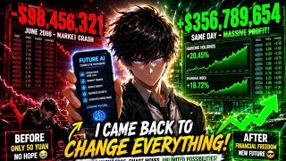 He Died Broke in 2024… But Rewoke in 2008 With an AI Hack That Knows EVERY Future Stock Move! 📈🔥