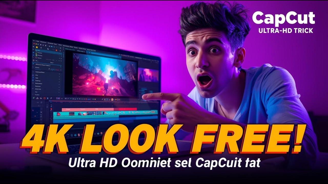 Insane 4K Trick Make Your Videos Look UltraHD for FREE using CapCut