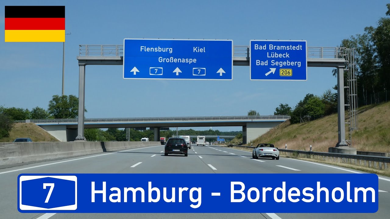 Germany: A7 Hamburg - Bordesholm