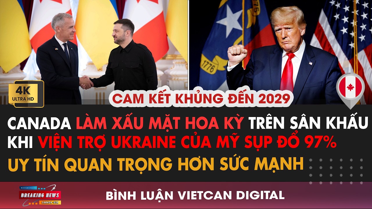 🔴Canada LÀM XẤU MẶT Hoa Kỳ Trên Sân Khấu Thế Giới Khi Viện Trợ Mỹ SỤP ĐỔ 97%|VietCan Digital