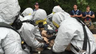Contamination drill in Morris Township