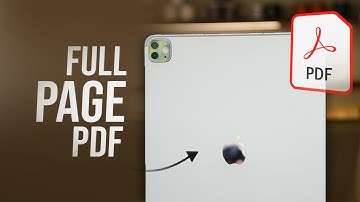 How to Show PDF File Full Screen on iPad (tutorial)