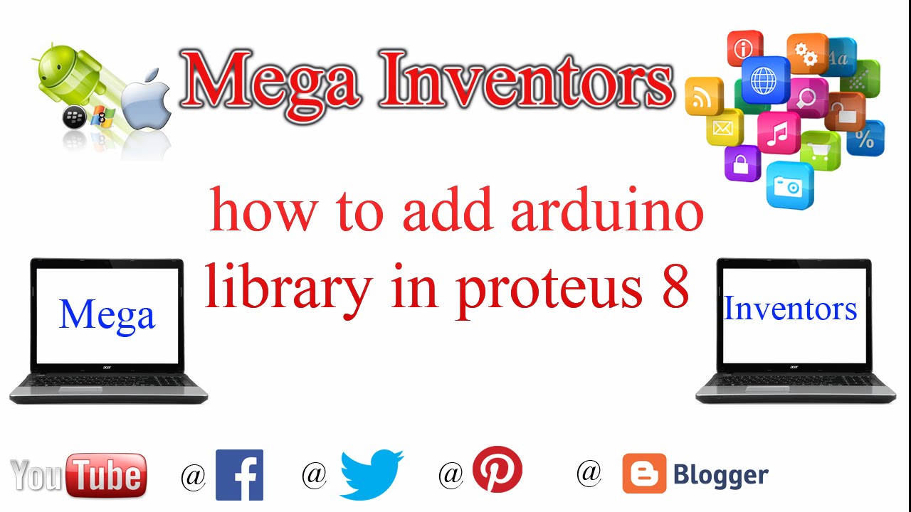 how to install arduino library in proteus 8