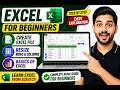 Excel Beginner Guide | Create File + Row &amp; Column Resize (Easy Method)