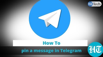 How to pin a message in Telegram