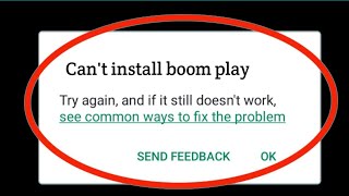 how to fix can't download Boom Play App | can't install boom play problem fixed #cannotinstall #fix screenshot 4