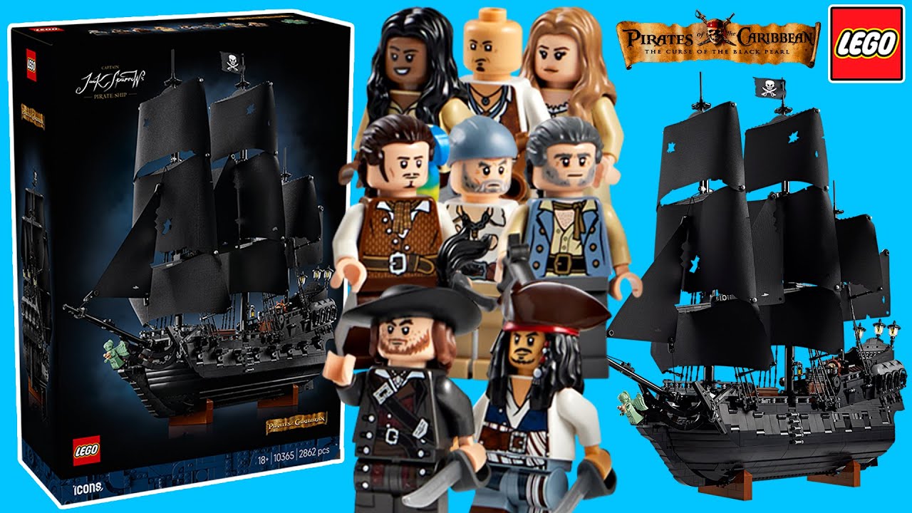 LEGO BLACK PEARL Officially Revealed! Jack Sparrow's Pirate Ship