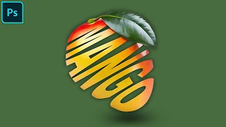 Mango Photo Manipulation  Easy |TYPOGRAPHY  Photoshop Tutorial