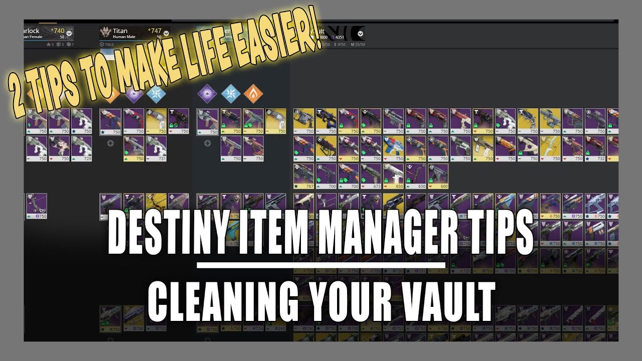 destiny item manager